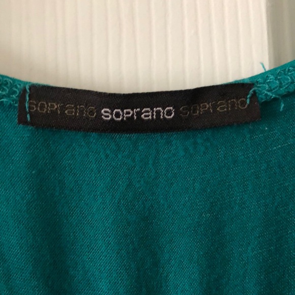 Soprano high low dress turquoise. - Picture 4 of 4